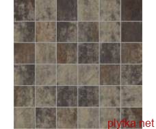 Керамічна плитка Мозаїка Oxydum Rust (Tozz. 5*5) коричневий 300x300x0 полірована