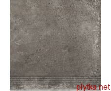 Керамическая плитка Плитка Клинкер PIATTO ANTRACYT 30х30 (ступенька) 0x0x0