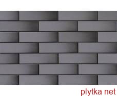 Керамічна плитка Клінкерна плитка SZKLIWIONA GRAFIT 24.5х6.5х0.65 (фасад) 0x0x0