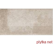 Керамічна плитка Клінкерна плитка VIANO BEIGE 30х60 (сходинка) 0x0x0
