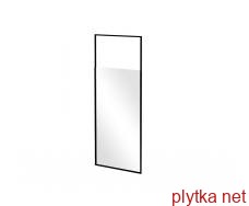 Кабина walk in ICON 100x200 стекло прозрачное, профиль черный мат