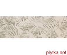 Керамическая плитка PALMETO PERLA 30х90 (плитка настенная, декор: листья) 0x0x0