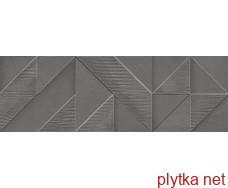 Керамическая плитка DELICE CARBON 25x75 (плитка настенная, декор) B-72 0x0x0