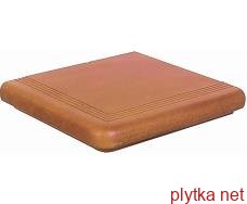 Керамічна плитка Клінкерна плитка Esquina Fiorentino Quijote Rodamanto Anti-Slip 27032 коричневий 330x330x0 матова