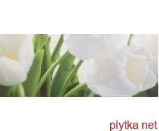 Керамічна плитка YALTA 20х50  (плитка настінна, декор: квіти тюльпани) Tulip 2 W 0x0x0