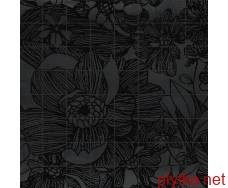 Керамічна плитка Керамограніт Мозаїка 37,5*37,5 Ironstone Mosaico Flora Ghisa R7Rl чорний 375x375x0 матова