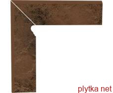 Керамическая плитка Плитка Клинкер SEMIR BEIGE 8.1х30 (цоколь: 2 элемента/левый) 0x0x0