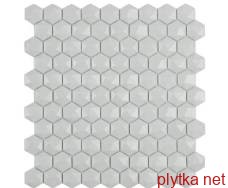 Керамическая плитка Мозаика 31,5*31,5 Matt Light Grey Hex 909 D 0x0x0