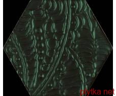 Керамическая плитка URBAN COLOURS GREEN INSERTO SZKLANE HEKSAGON 19.8х17.1 (плитка настенная, декор) 0x0x0