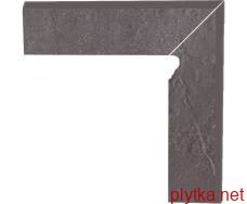 Керамічна плитка Клінкерна плитка TAURUS GRYS 8.1х30 (цоколь: 2  елементи/правий) 0x0x0