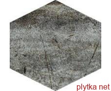 Керамическая плитка Oxydum Iron Esagona Rett серый 146x167x0 полированная