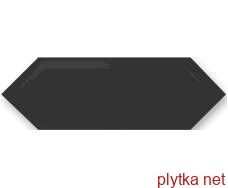 Керамическая плитка CUPIDON NEGRO MATE BISEL 10х30 (плитка настенная) 0x0x0