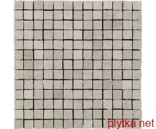 Керамічна плитка Мозаїка Boom Mosaico Acciaio R54T сіро-коричневий 300x300x0 матова