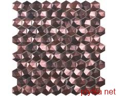 Керамическая плитка Мозаика 31,5*31,5 Magic Bronze Hex 45 D 0x0x0