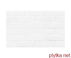 Керамічна плитка Плитка стінова White Bricks Structure 250x400x8,5 Cersanit 0x0x0