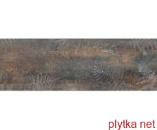 Керамическая плитка KALAHARI RUST INSERTO С 25х75 (плитка настенная, декор) 0x0x0