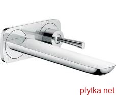 Змішувач PuraVida для умивальника зі стіни прихованого монтажу 225 мм, хром-білий (15085000)