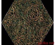 Керамическая плитка URBAN COLOURS GREEN INSERTO SZKLANE HEKSAGON A 19.8х17.1 (плитка настенная, декор) 0x0x0