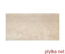 Керамічна плитка Сходинка пряма Scandiano Beige 30x60 код 1077 Ceramika Paradyz 0x0x0