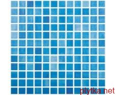 Керамическая плитка Мозаика 31,5*31,5 Colors Fog Sky Blue 110 0x0x0