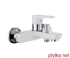 breclav bath faucet, chrome / white, 35 mm