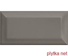 Керамическая плитка Metro Dark Grey 20903 коричневый 75x150x0 матовая