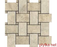 Керамограніт Керамічна плитка Мозаїка JUNGLE STONE DESERT NAT RET 30х30 (плитка для підлоги і стін, декор) M197 0x0x0