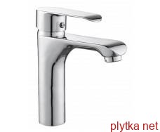 fly single lever washbasin mixer with nut, chrome, 35 mm
