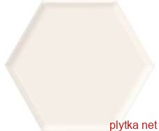 Керамічна плитка UNIWERSALNY HEKSAGON WHITE STRUKTURA POŁYSK 19.8х17.1 (плитка настінна) 0x0x0