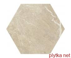 Керамічна плитка Декор Tosi Beige Hexagon  POL 17,1x19,8 код 3805 Ceramika Paradyz 0x0x0