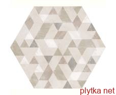 Керамическая плитка Urban Hexagon Forest Natural 23618 серый 292x254x0 матовая