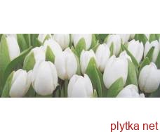 Керамическая плитка YALTA 20х50 (плитка настенная, декор: цветы тюльпаны) Tulip Mini W 0x0x0