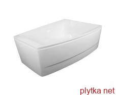 bathtub 170 * 120 * 63cm asymmetric, right, without hydromassage