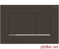 Кнопка смыва Sigma 30 черная матовая/хромированная глянцевая (115.883.14.1)