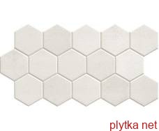 Керамограніт Керамічна плитка Мозаїка HEX WHITE 26.5х51 (шестигранник) (плитка для підлоги та стін) 0x0x0