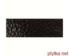 Керамічна плитка UNIK R90 BUBBLES BLACK GLOSSY 30x90 (плитка настінна, декор) B43 0x0x0
