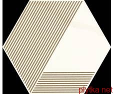 Керамическая плитка CALACATTA HEXAGON A 17.1х19.8 (плитка для пола и стен, декор) MAT 0x0x0