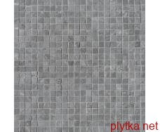 Керамограніт Керамічна плитка Мозаїка ROMA DIAMOND GRIGIO SUPERIORE MICROMOSAICO ANTIC. 30х30 FNY8 (мозаїка) 0x0x0