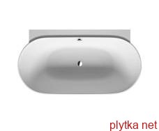 LUV Ванна пристінна 180x95 см з ніжками та панеллю, DuraSolid® (700433000000000)