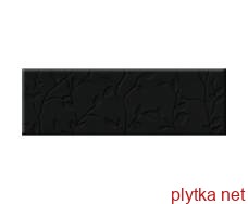 Керамічна плитка Black Structure, настінна, 890x290 чорний 890x290x0 структурована