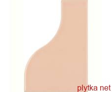 Керамическая плитка Плитка 8,3*12 Curve Pink Glossy 28846 0x0x0