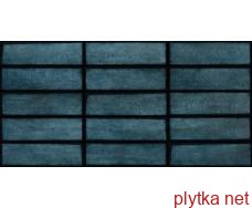 Керамическая плитка FRANSUA DARK MINT STRUCTURE GLOSSY 29.7х60 (плитка настенная) 0x0x0
