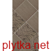 Керамическая плитка KOSHI CE1 декор, 600х600 коричневый 600x600x8 матовая