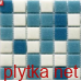 Мозаїка R-MOS А113332 , 327x327x4 блакитний матова
