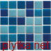 Мозаїка R-MOS B31323335  мікс голубий 4 (на папері)* 321x321x4 матова