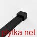 STR4P1200607 BlackLine WALK-IN EASY душова фіксована перегородка, скло прозоре, проф.чорний мат