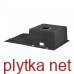 QT DK7850R SET 3.0/1.2 mm Кухонная мойка 78х50 см: сушка, дозатор для моющего средства, Satin
