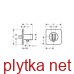 Шланговое подсоединение Fixfit Porter Softcube с держателем, Brushed Nikel (36724820)