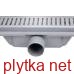 Трап Qtap Dry FB304-600 линейный с сухим затвором и нержавеющей решеткой 600х73